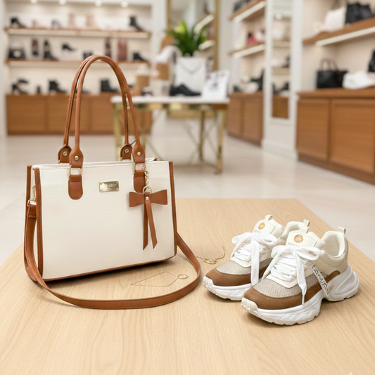 COMBO TENIS + BOLSO COQUETTE